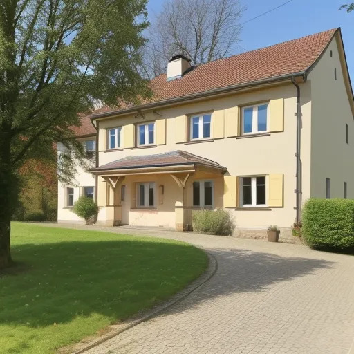  ommersheim-ortskern: ein- bis zweifamilienhaus mit garage, einseitig angebaut, in sehr guter lage 