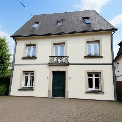 solide kapitalanlage! charmante dachgeschosswohnung mit sonnenbalkon in grötzingen