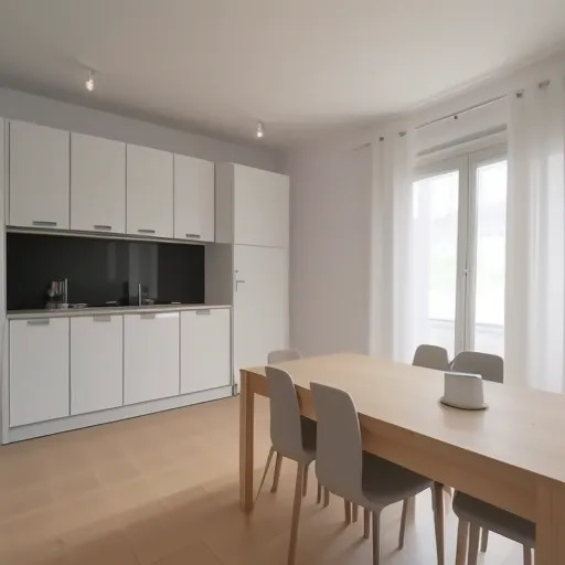 gemütliche, fest vermietete zweiraumwohnung mit balkon in ruhiger lage nahe weimar