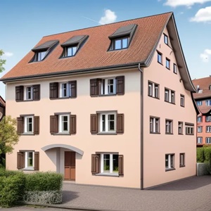 neubau-3-zimmer-dachgeschosswohnung mit cabrio-balkon - modernes zweifamilienhaus in zweibrücken Eigentumswohnung in Ixheim Zweibrücken Haus Wohnung Kaufen Rheinland-Pfalz